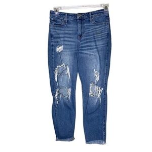 Hollister High Rise Vintage Stretch Mom Jeans